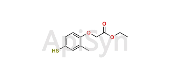 Picture of (4-Mercapto-2-methylphenoxy)acetic acid ethyl ester