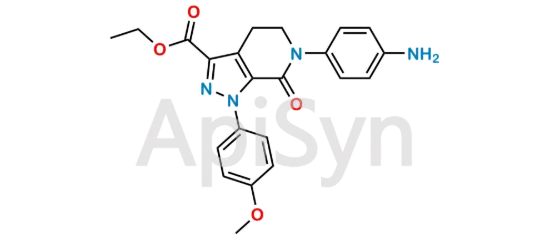 Picture of Ethyl 6-(4-aminophenyl)-1-(4-methoxyphenyl)-7-oxo-4,5,6,7-tetrahydro-1H-pyrazolo[3,4-c]pyridine-3-carboxylate