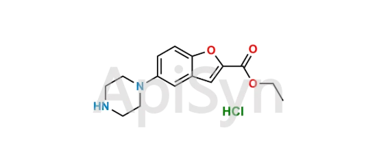 Picture of Ethyl 5-(piperazin-1-yl)-1-benzofuran-2-carboxylate hydrochloride