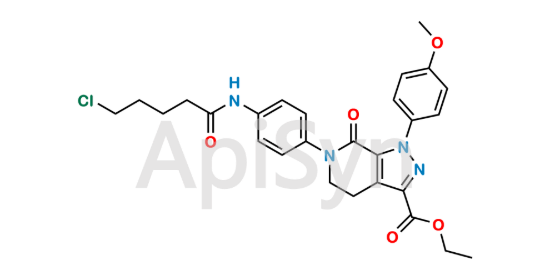 Picture of Apixaban chloropentanamido ethyl ester
