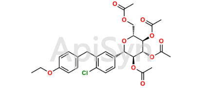 Picture of Dapagliflozin tetraacetate