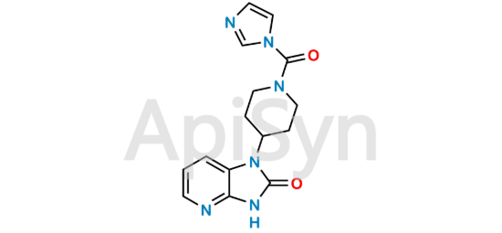 Picture of 1-(1-(1H-Imidazole-1-carbonyl)piperidin-4-yl)-1,3-dihydro-2H-imidazo[4,5-b]pyridin-2-one