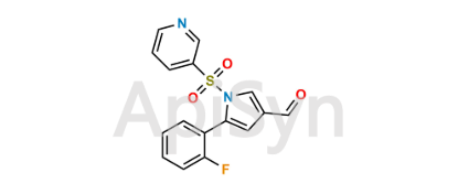 Picture of 5-(2-fluorophenyl)-1-(pyridin-3-ylsulfonyl)-1H-pyrrole-3-carbaldehyde