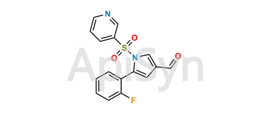 Picture of 5-(2-fluorophenyl)-1-(pyridin-3-ylsulfonyl)-1H-pyrrole-3-carbaldehyde