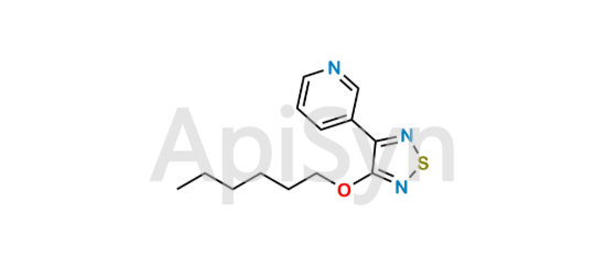 Picture of 3-(Hexyloxy)-4-(pyridin-3-yl)-1,2,5-thiadiazole
